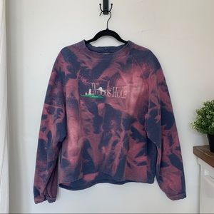 Vintage Tops - Vintage Wood's Hole Reverse Dye Sweatshirt L/XL Vintage Tops - Vintage Wood's Hole Reverse Dye Sweatshirt L/XL